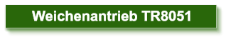 Weichenantrieb TR8051